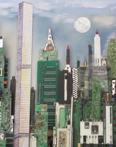 New York City Shadows over Central Park by Jamie Phillips (detail) $895