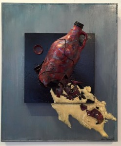 Oh F! No More Beer for you My Dear by William Parrish, 22 x 24 Acrylic on Panel $425