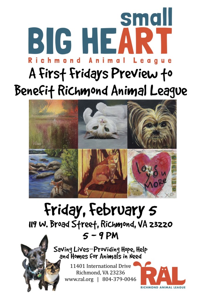 Small Art First Fridays 16 Poster