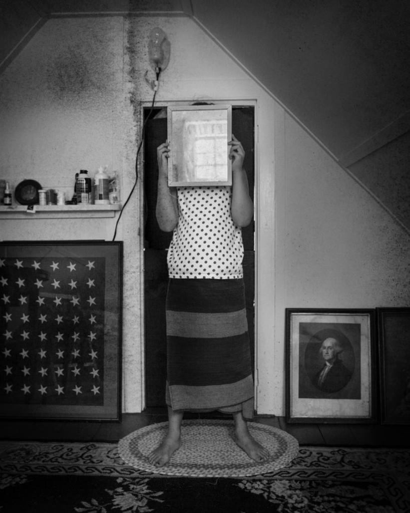 Paul Thulin, "Lady of Shallot," from Pine Tree Ballads. Archival Pigment Print