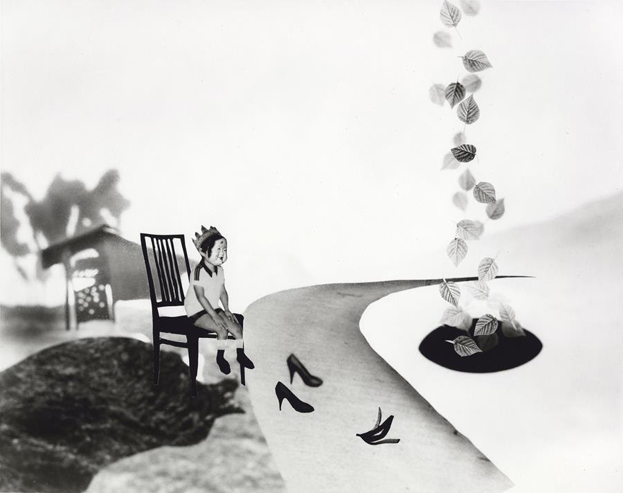 Ayumi Tanaka "The path," from the series Wish You Were Here. 2014. 16" x 20" Silver Gelatin Print